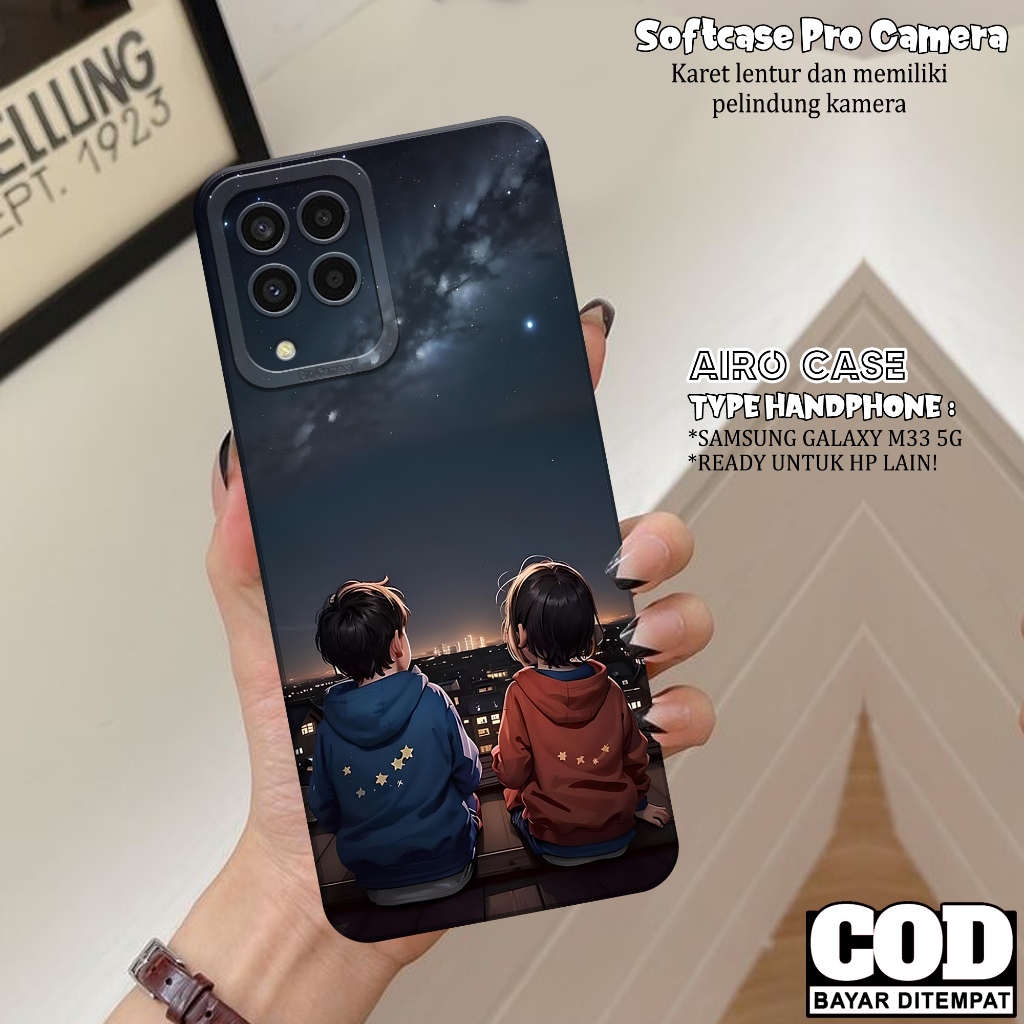 Case SAMSUNG GALAXY M33 5G - Softcase SAMSUNG GALAXY M33 5G - Fashion Case KARTUN - Casing SAMSUNG G