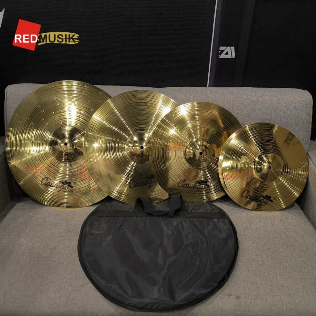 Cymbal Cowboy 14" Hihat 16" Crash 18" Ride 20" Ride Cymbal Drum