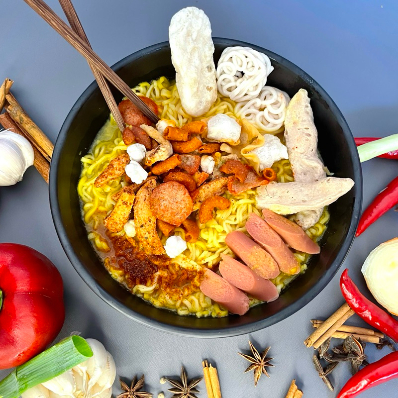 

MIEGUN | MIE GUNUNG | MIE INSTAN 10 TOPPING | MIE LEZAT