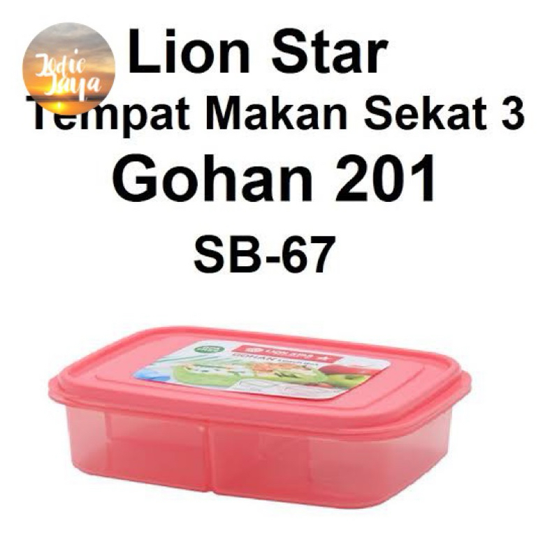 Lunch Box Gohan Lion Star tempat makan SB-67