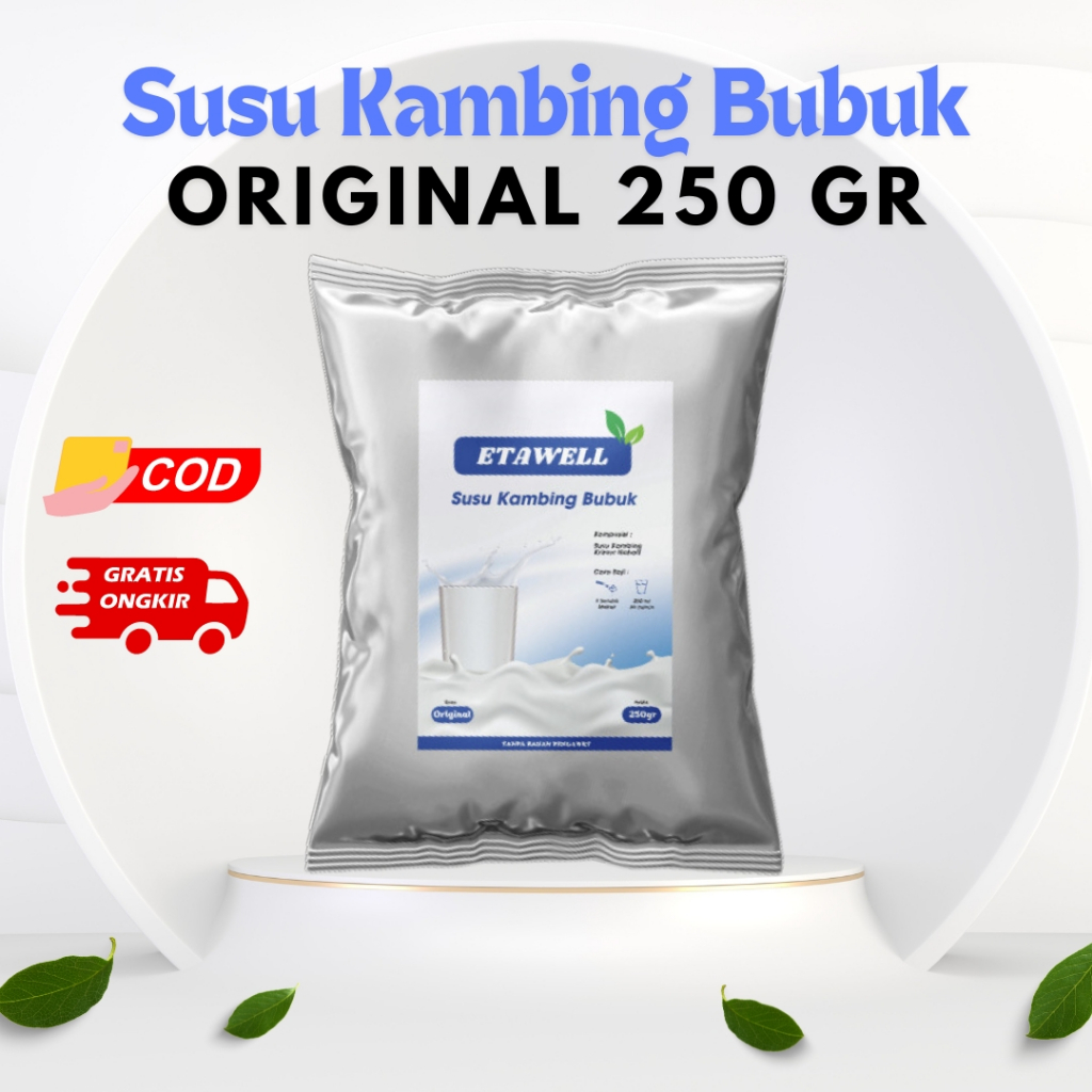 

Etawell - Susu Kambing Bubuk Original 250 Gr