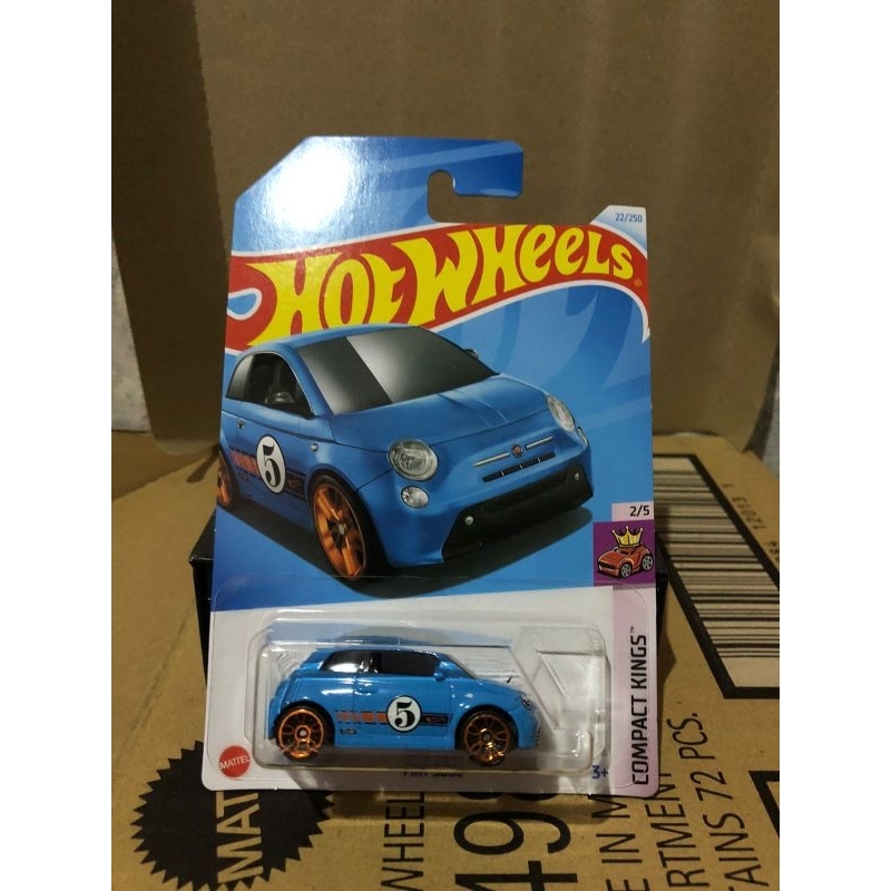 Hotwheels Fiat 500E