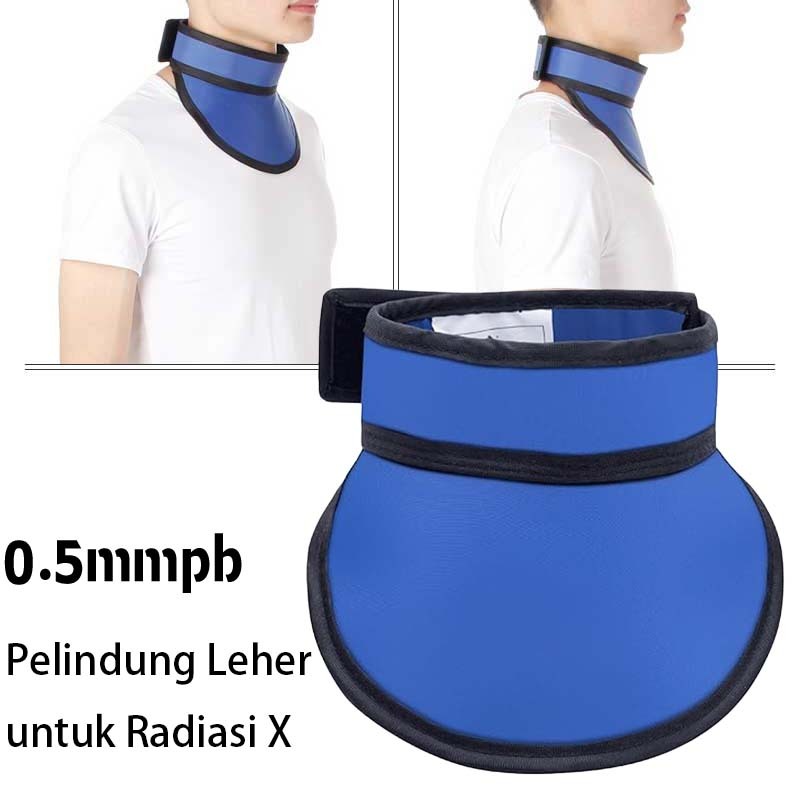 Apron Tyroid Pelindung Radiasi Thyroid 0.5mmpb Xray Apron Protector Thyroid
