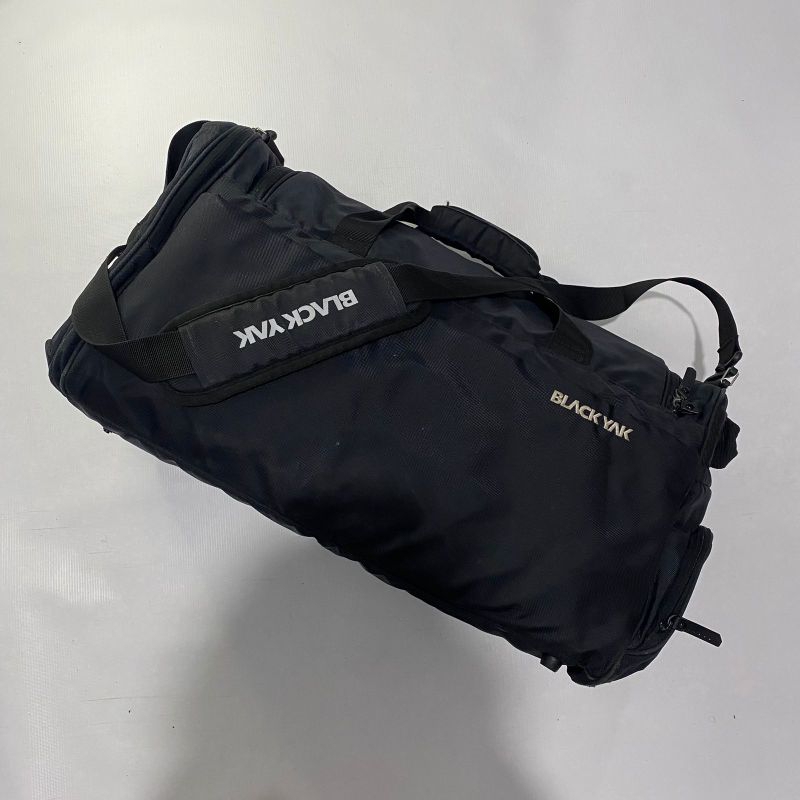 DUFFLE BAG BLACK YAK /TAS GYM BLACKYAK SECOND