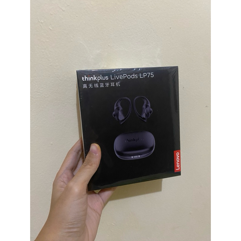Lenovo Thinkplus LP75 OWS Wireless Bluetooth Earphones Sports Headsets IPX5 Waterproof HIFI Stereo S