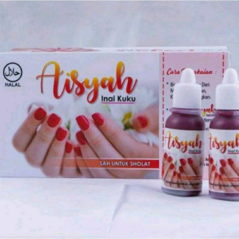 AISYAH INAI KUTEK KUKU PACAR KUKU MUSLIM HALAL SAH BUAT SHOLAT