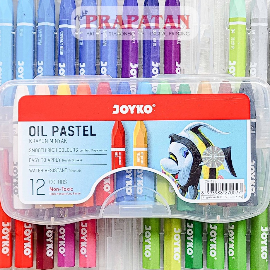 

BIG SALE FASION Oil Pastel 12C Crayon Minyak