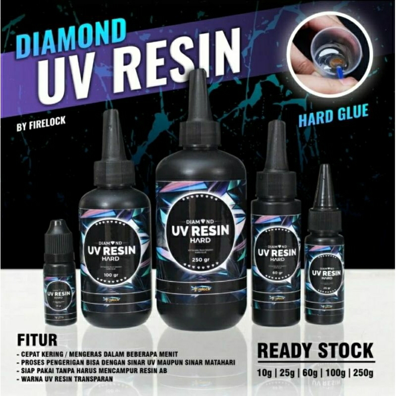 RESIN UV | FIRELOCK UV RESIN ( TYPE HARD )