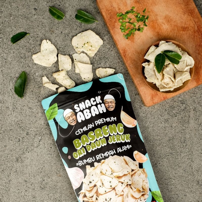 

basreng 100 gram pedas daun jeruk bulat pipih tipis original premium murah