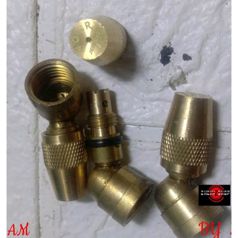 nozzle sprayer lubang 1 bengkok