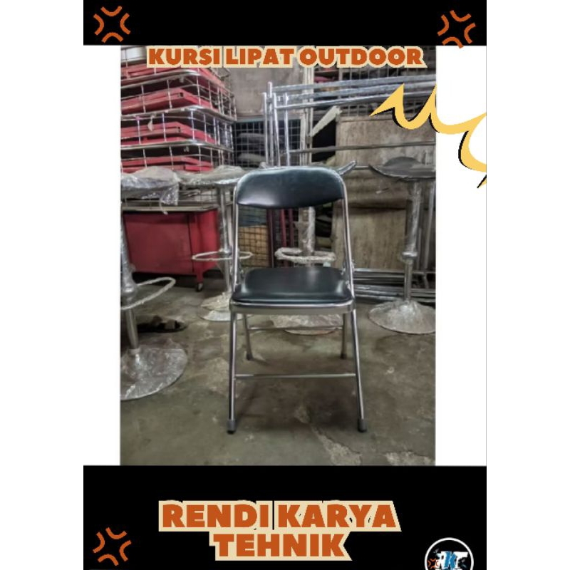 kursi  lipat chitose, kursi belajar rumah, kursi teras/makan
