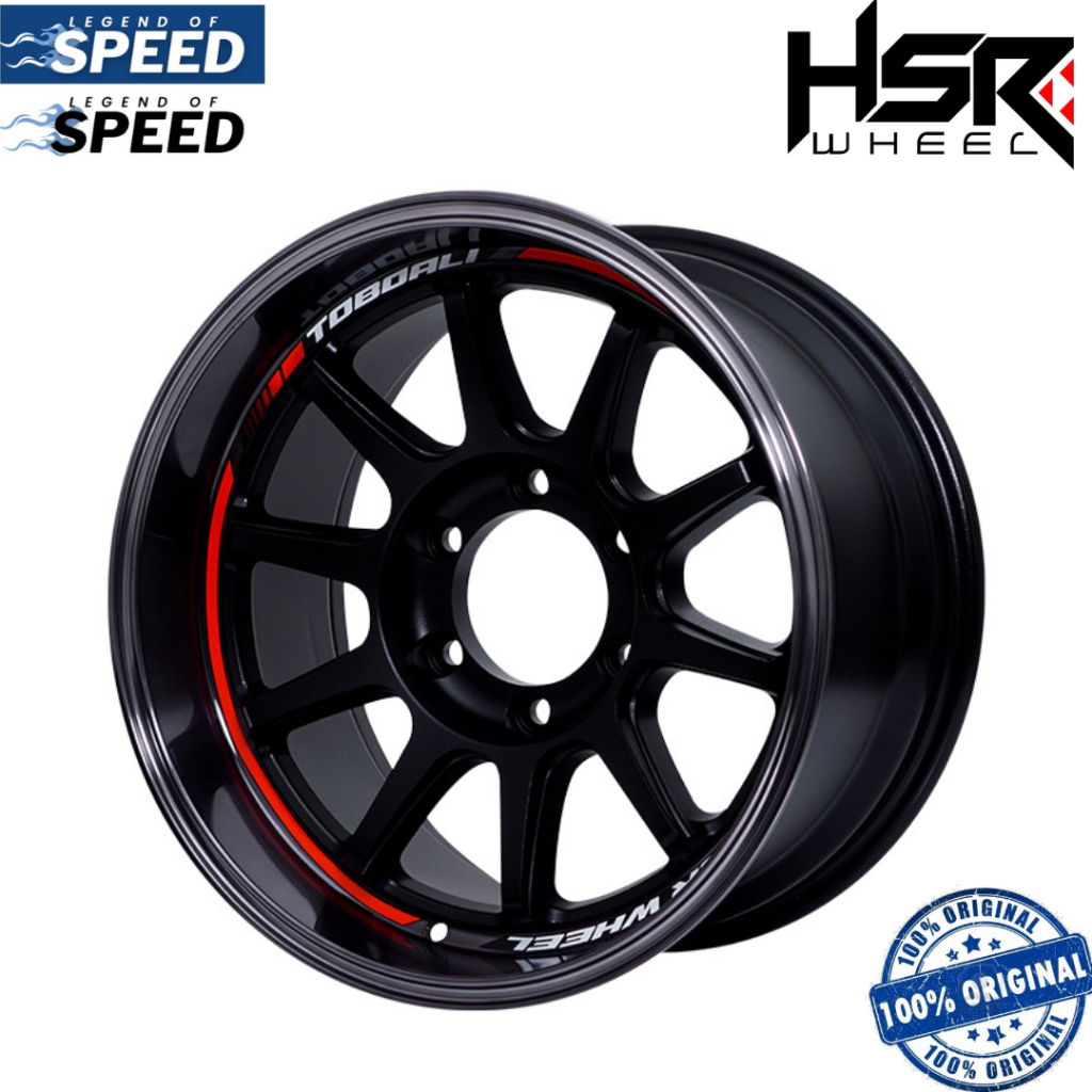 Velg Racing Samlong HSR Ring 17 Lubang Baut 6x139,7 (Pajero, Hilux, Fortuner, Triton dll) TOBOALI