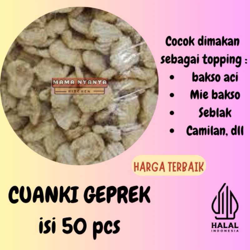 

CUANKI GEPREK KHAS GARUT