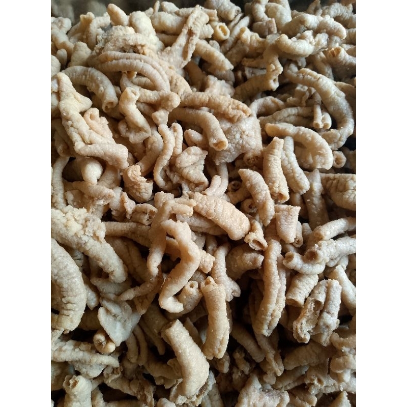 

usus crispy enak gurih kriuk (250gram) free kardus dan bublewrap