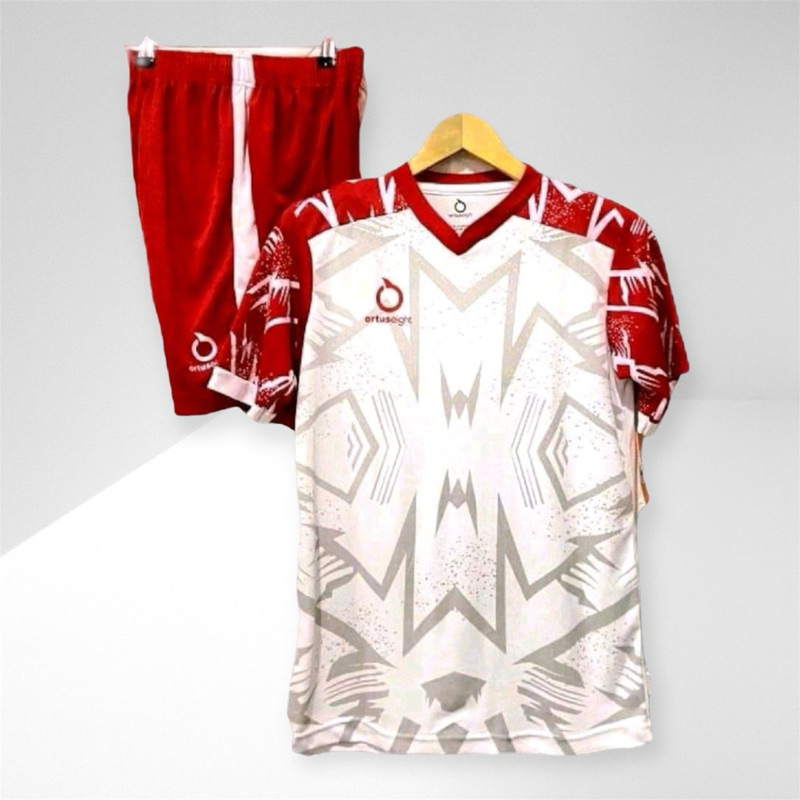 Baju Jersey Bola Ortuseight Dewasa Setelan Jersey Futsa/Sepakbola Volleyball Baju Olahraga Pria Wani