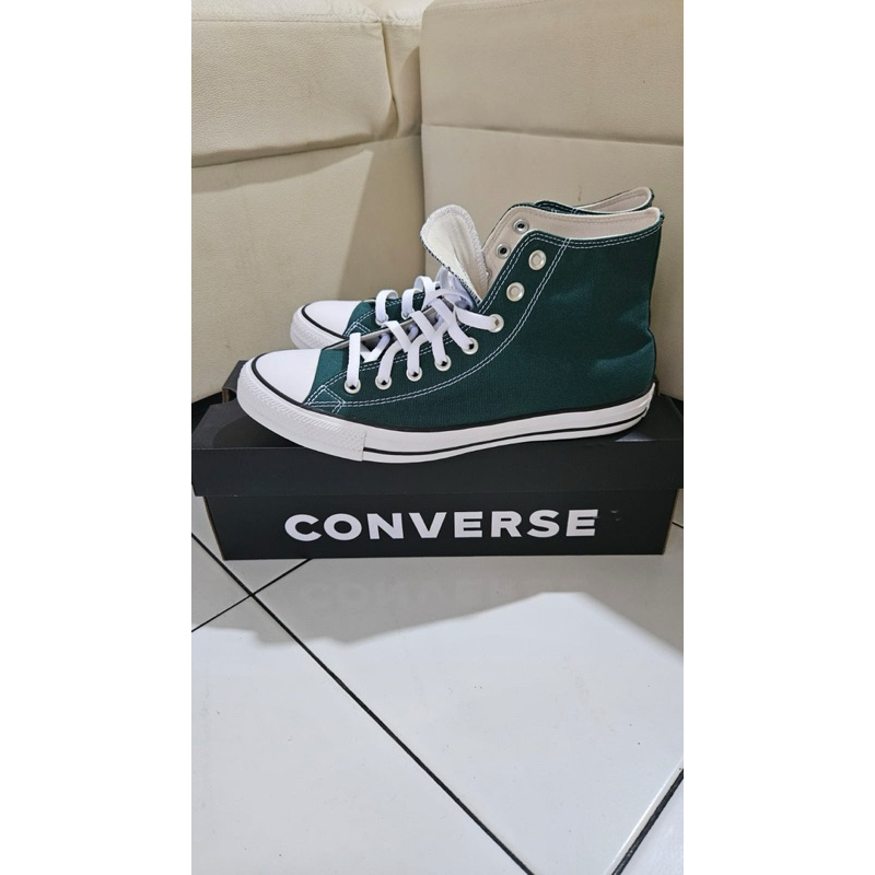 Sepatu Converse Chuck Taylor All Star 70s High/Hi warna Hijau