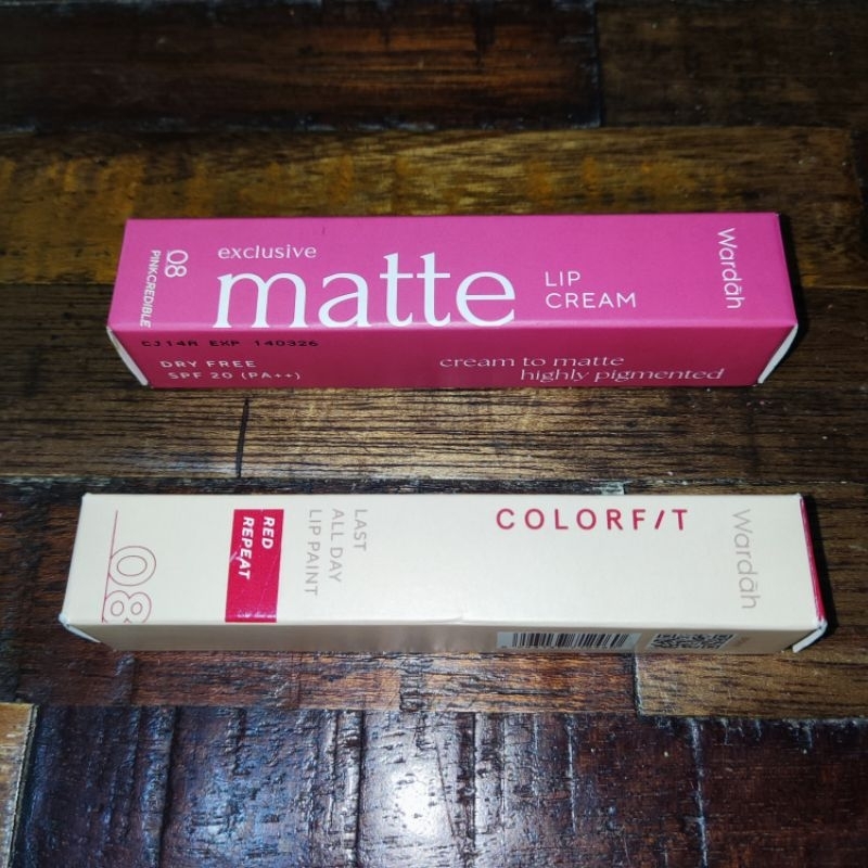 Wardah Lip Cream & Lip Paint