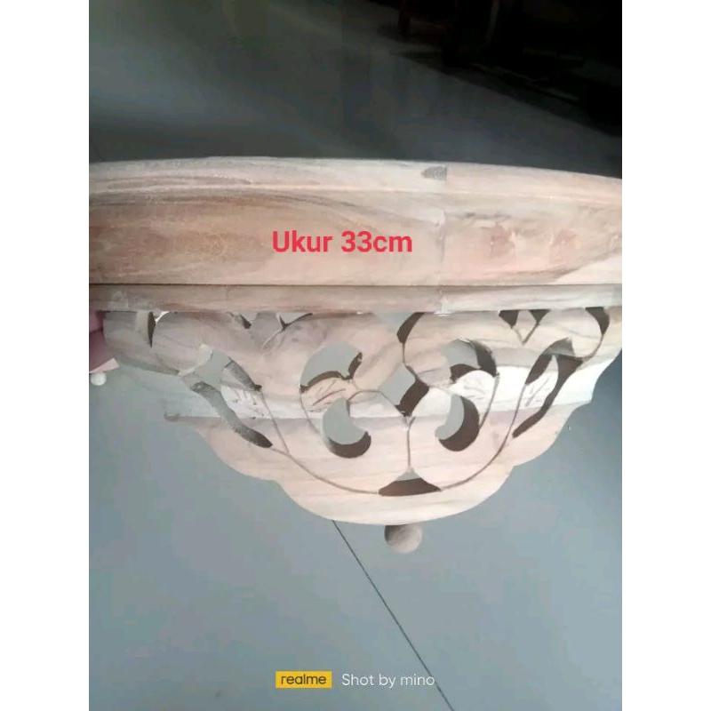 TEBOK LOVEBIRD KAYU JATI UK 33