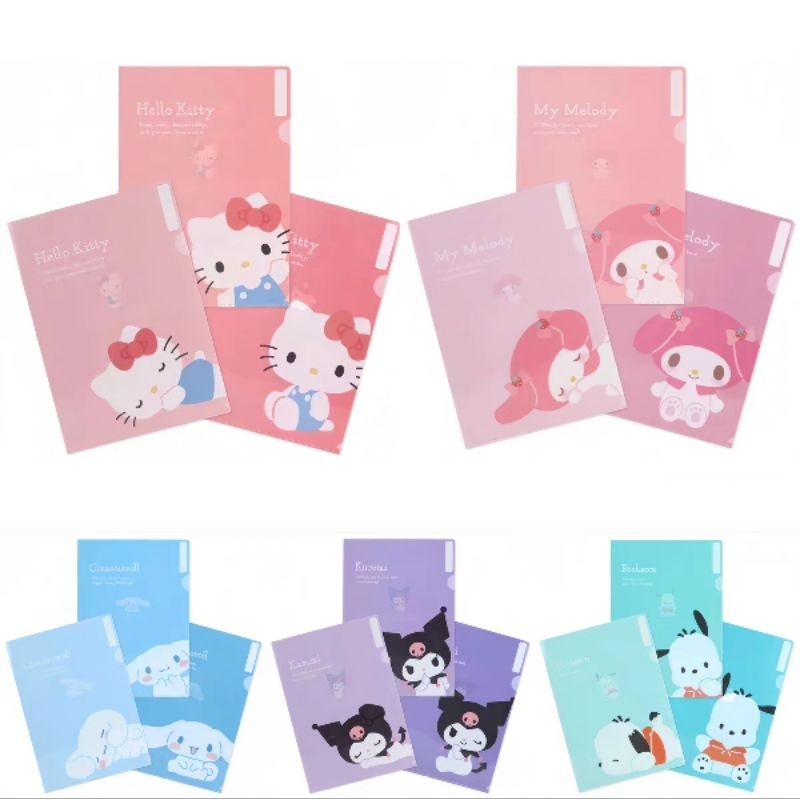 

Folder Map Sanrio Kuromi Cinnamoroll Pochacco Melody Hello Kitty