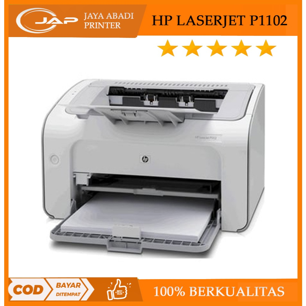 Printer Hp Laserjet p1102 printer murah berkualitas printer laserjet hitam putih printer second siap