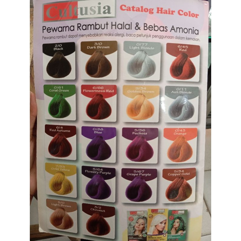 CULTUSIA HAIR COLOR