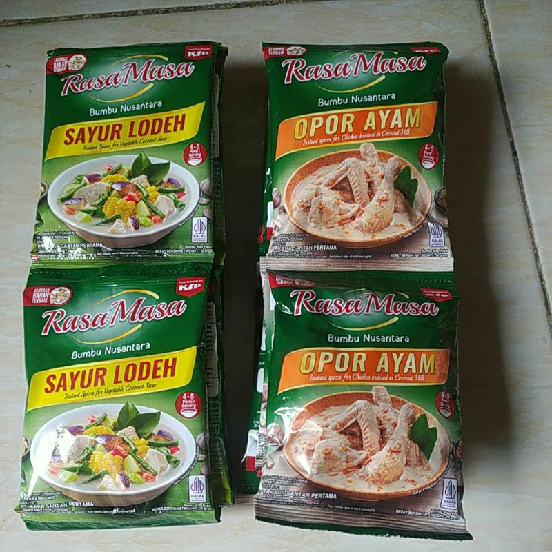 

Rasa Masa bumbu instant, isi 5sachet