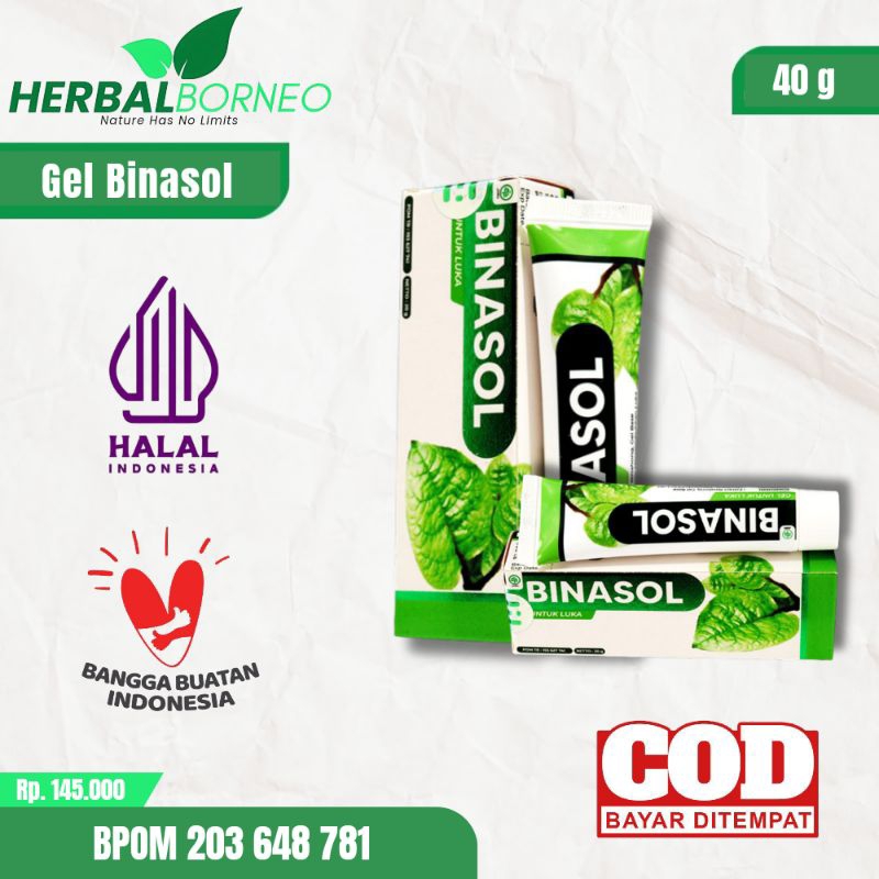 Gel Binasol Obat Herbal Penghilang Bekas Luka Diabetes Pasca Operasi