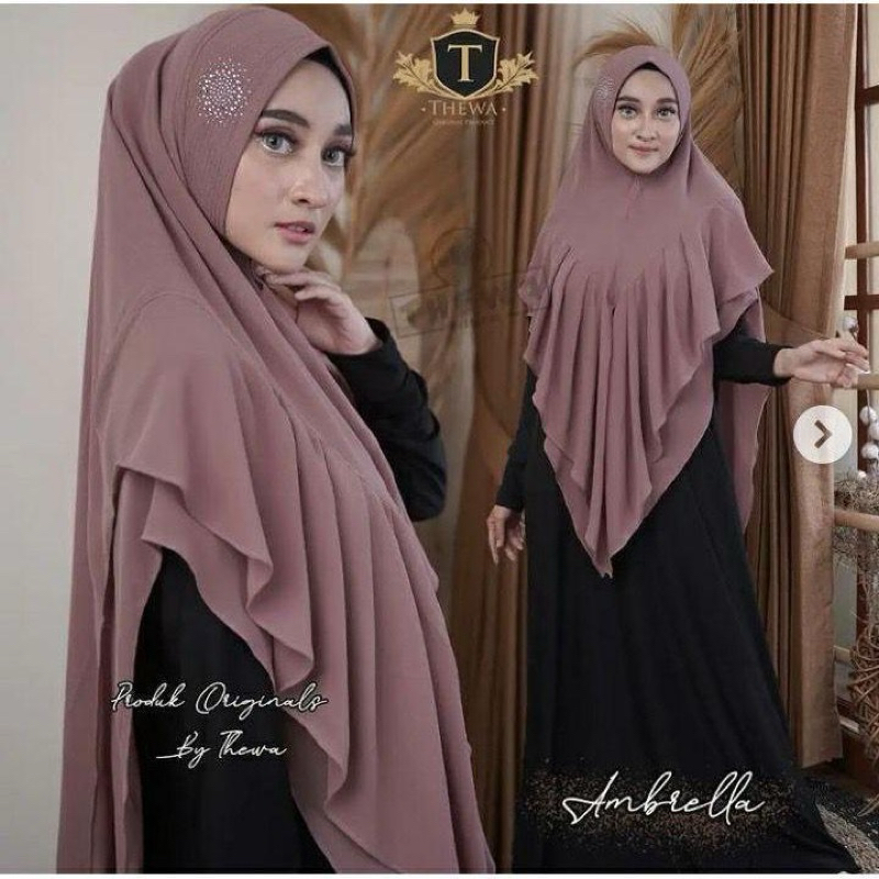 Thewa hijab khimar
