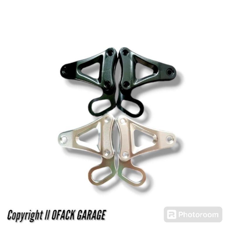 Bracket Breket Kupingan Lampu Bulat Copy BPro Ninja R SS 150 Original BPro