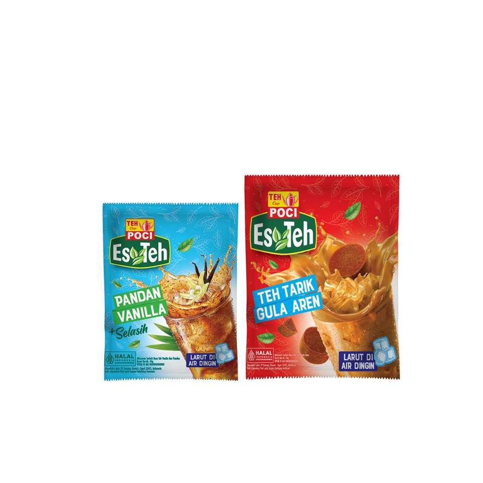 

Gimmick Es Teh Poci Pandan Vanilla / Gula Aren (tergantung ketersediaan barang)