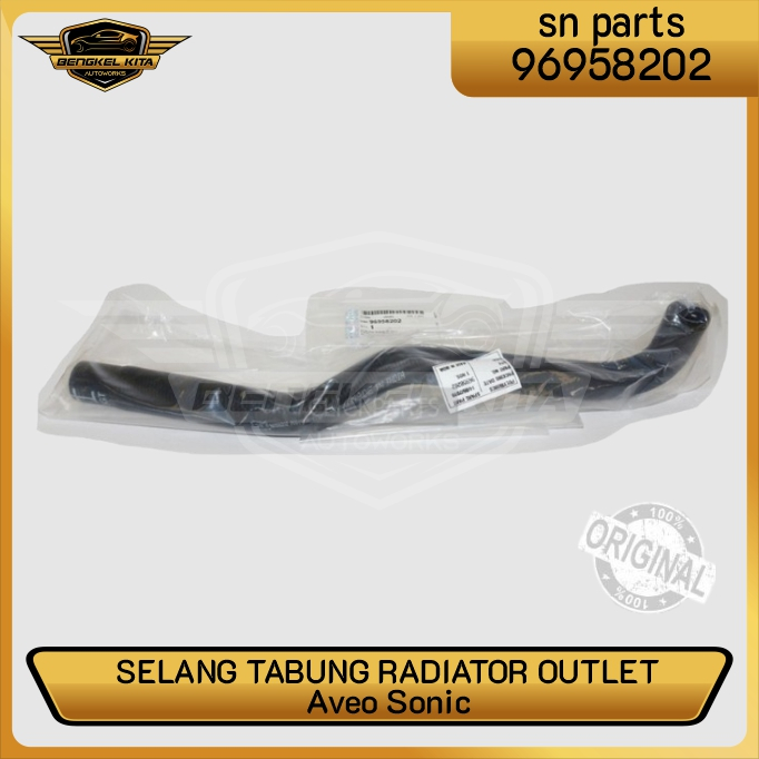 SELANG TABUNG RADIATOR OUTLET Aveo Sonic ORI GM 96958202