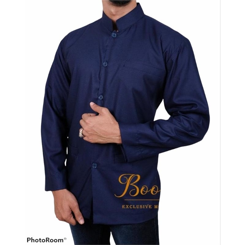 takwa pria lengan panjang takwa putih lengan panjang takwa putih baju koko lengan panjang baju koko 