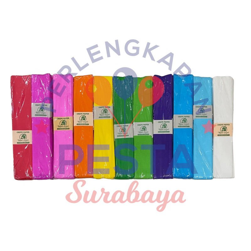 

Kertas Krep Crepe Paper Lembaran Kapal Layar (1pcs)