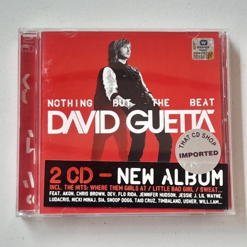 CD David Guetta - Nothing But the Beat (2011) ORIGINAL Warner Music Made in Singapore