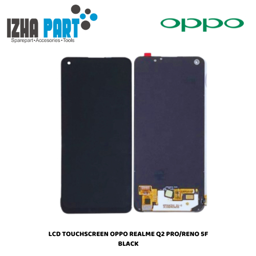 Lcd Touchscreen Oppo Realme Q2 Pro/Reno 5F Black