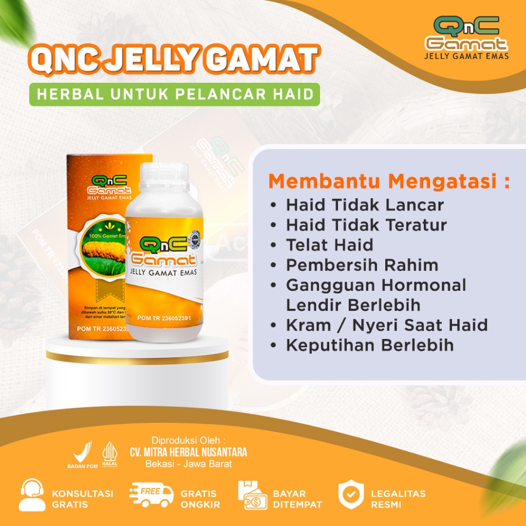 Obat Pelancar Haid/Telat Haid Melancarkan Gangguan Haid Telat Datang Bulan Menstruasi Tidak Lancar N