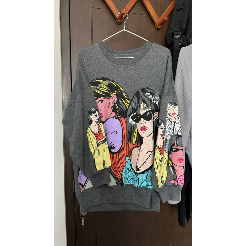 Zara girl grey sweater