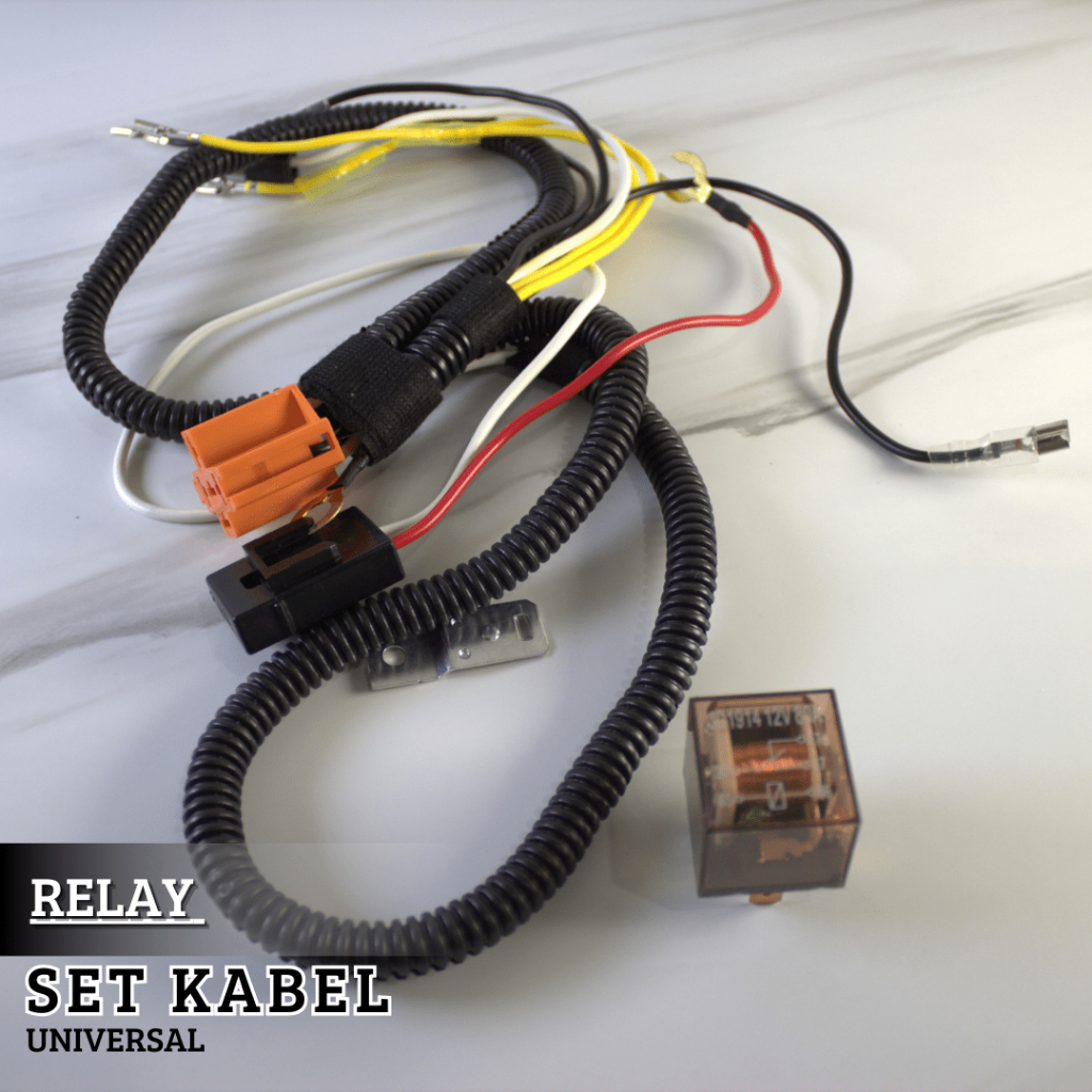 Relay Klakson Motor Relay Set Klakson 24V Relay 80A Relay Klakson Putus Kabel Relay Klakson Universa