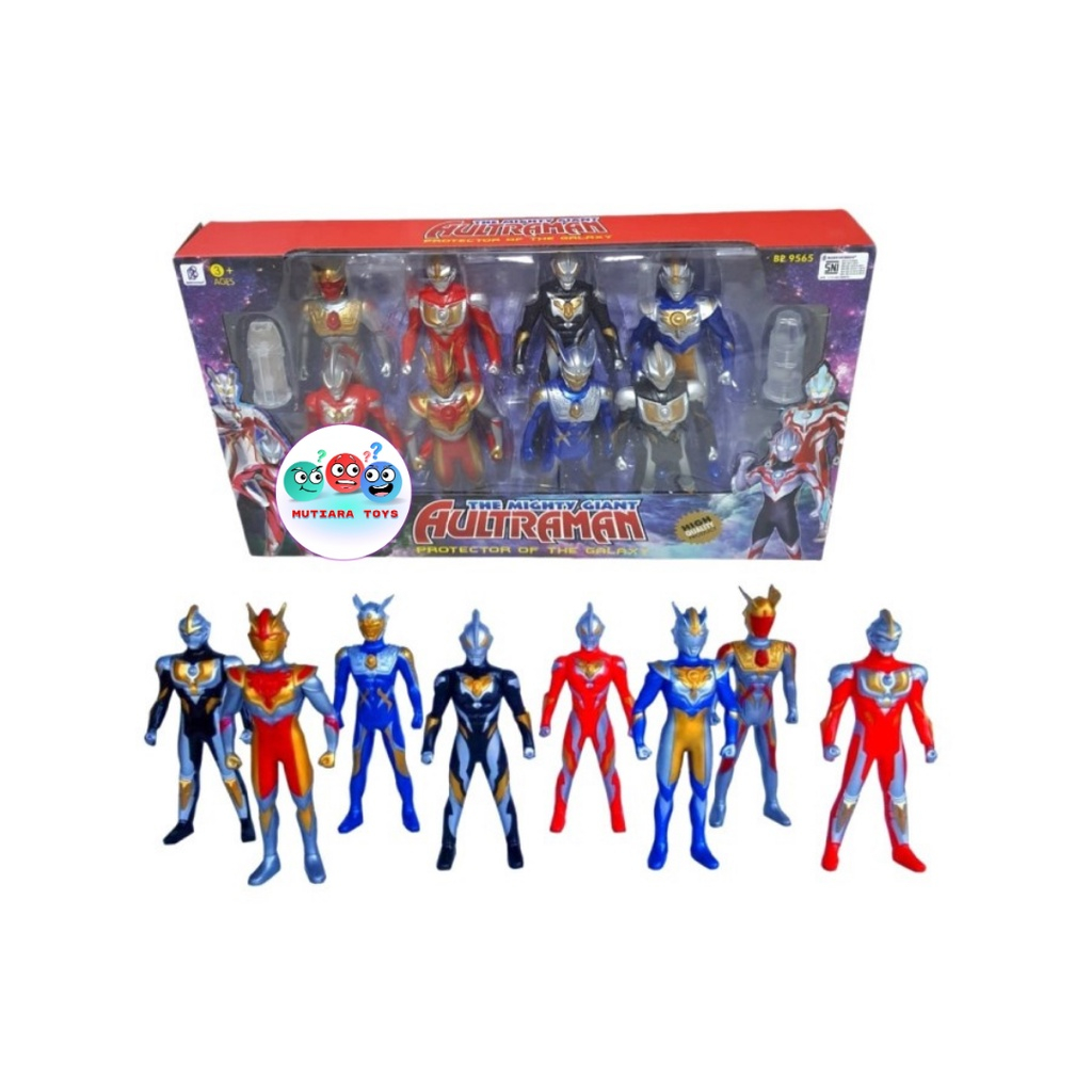 MM Mainan Robot Ultraman 8 pcs No.BP9565