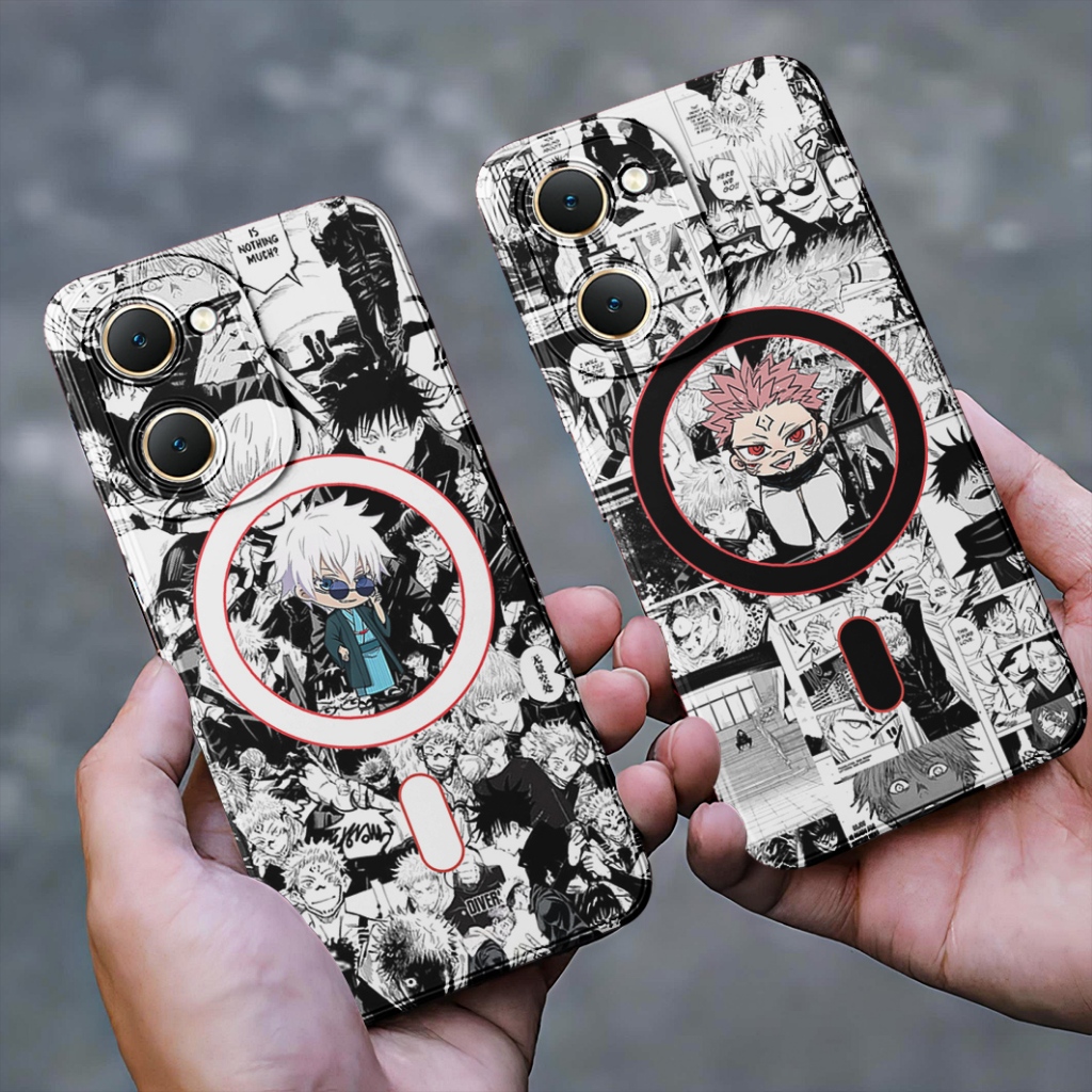 Softcase Redmi All Type Case Procamera Series Anime Jujutsu Kaisen Untuk Redmi Note 12 4g Note 13 Pr