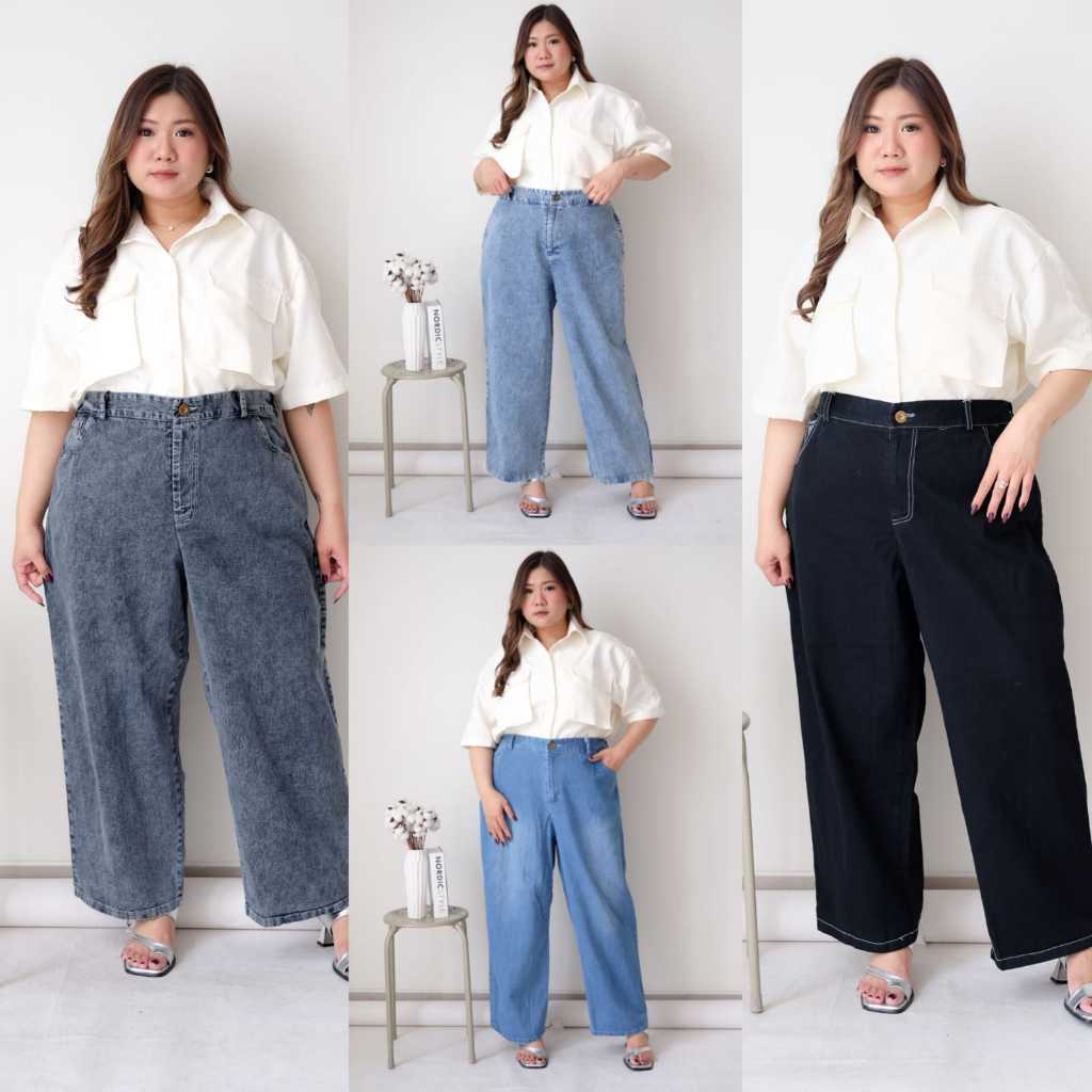 BIGWELL CELANA JEANS BIG SIZE PANJANG JEANS / CELANA JUMBO JEANS/ BIGSIZE JEANS