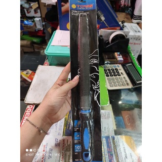 Kikir Belah Rotan TORA + gagang 10inch /kikir kayu setengah bulat TORA ( setengah bulat kasar ) KIKI