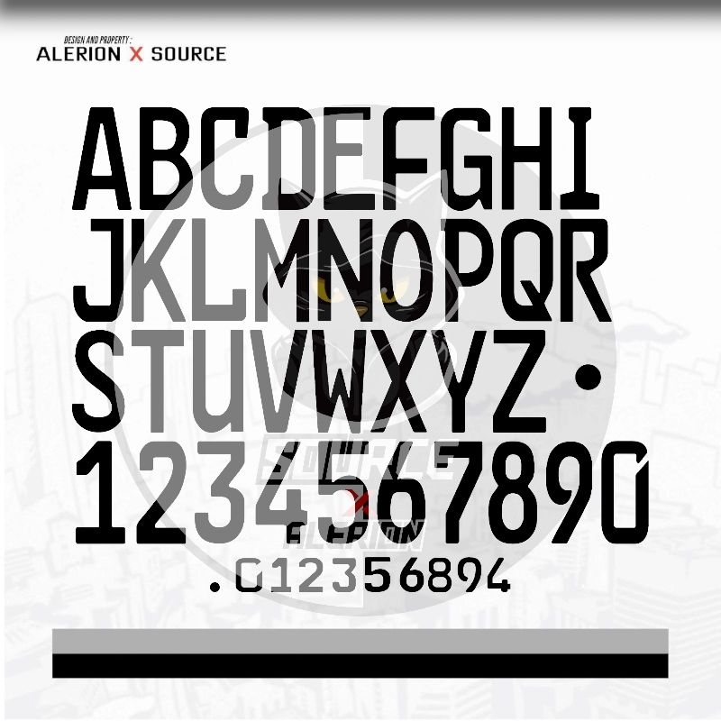 CUTTING STIKER PLAT NOMER MOBIL SERI TERBARU