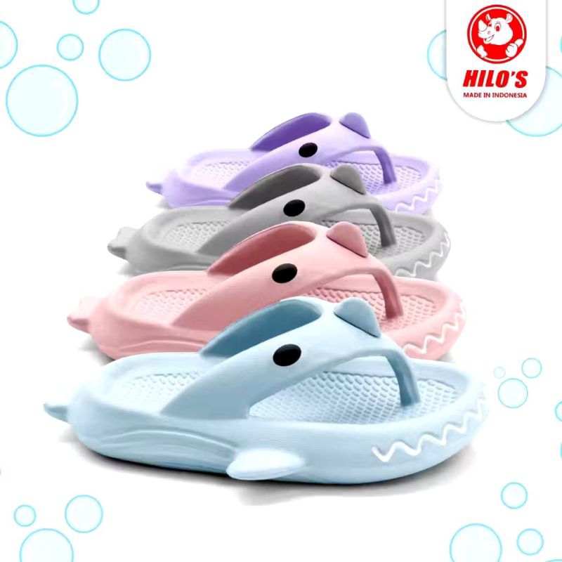 sandal hiu dewasa sandal karet dengan model hiu baby shark