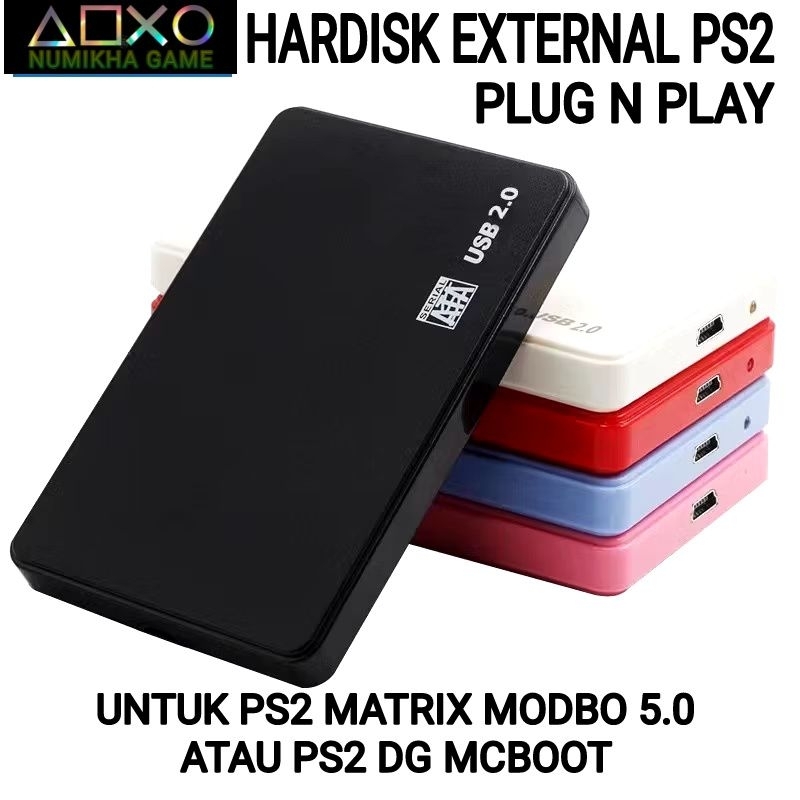 HARDISK EXTERNAL 160GB  PS2 FULLGAME