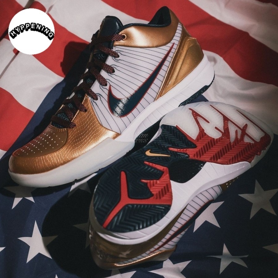 NIKE ZOOM KOBE 4 PROTRO GOLD MEDAL FQ3544-400