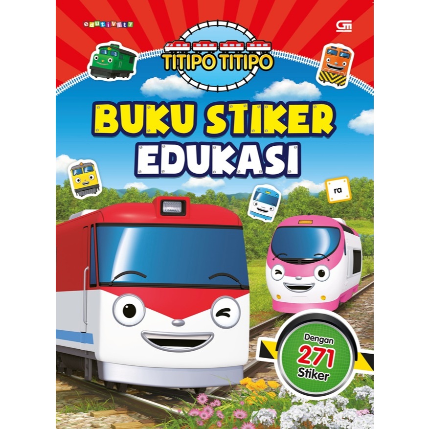 Gramedia Batam - Titipo: Buku Stiker Edukasi