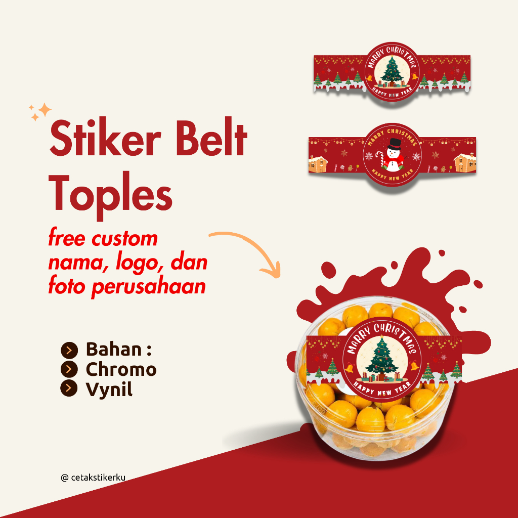 

Stiker Belt Natal / Stiker Toples Natal / Stiker Hampers Natal 2024