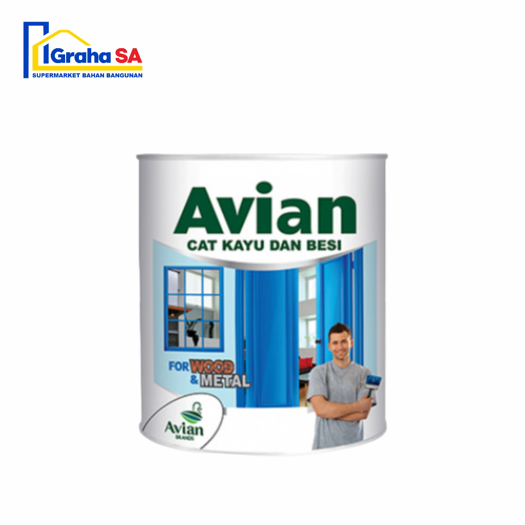 AVIAN CAT KAYU DAN BESI 500CC