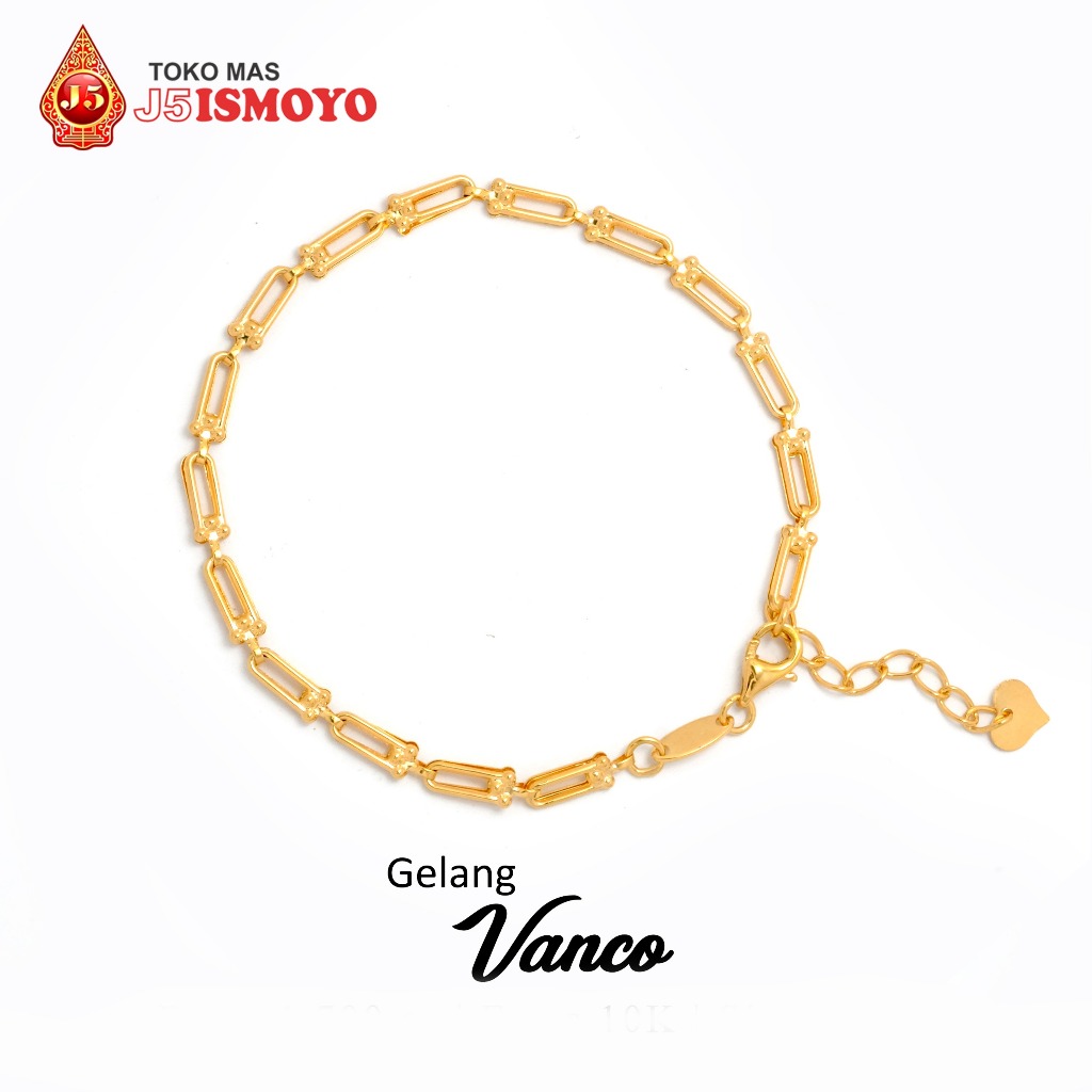 Gelang Emas Polos Vanco (TM) J5 Ismoyo